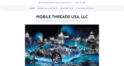 Desktop Screenshot of mobilethreadsusa.com